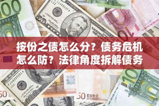 北京按份之债怎么分？债务危机怎么防？法律角度拆解债务分配与风险自保指南