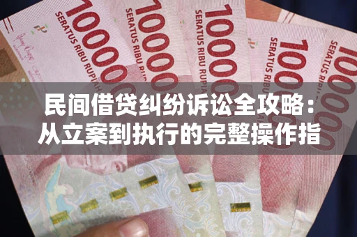 北京民间借贷纠纷诉讼全攻略：从立案到执行的完整操作指南