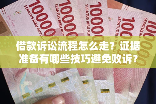 北京借款诉讼流程怎么走？证据准备有哪些技巧避免败诉？