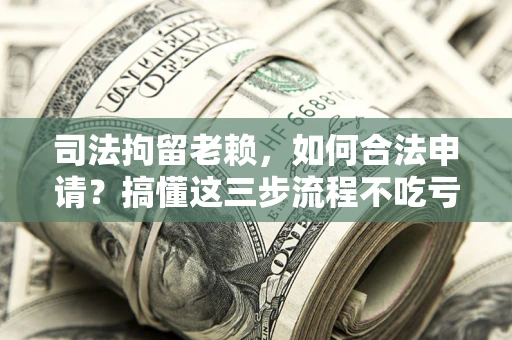 北京司法拘留老赖，如何合法申请？搞懂这三步流程不吃亏！