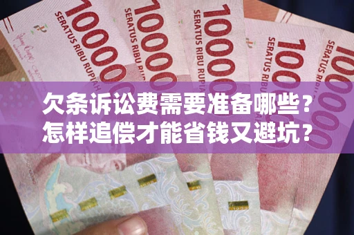北京欠条诉讼费需要准备哪些？怎样追偿才能省钱又避坑？